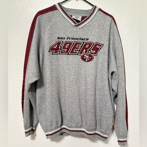 Vintage San Francisco 49ers Sweater Lee Sport Mens XL NFL Football